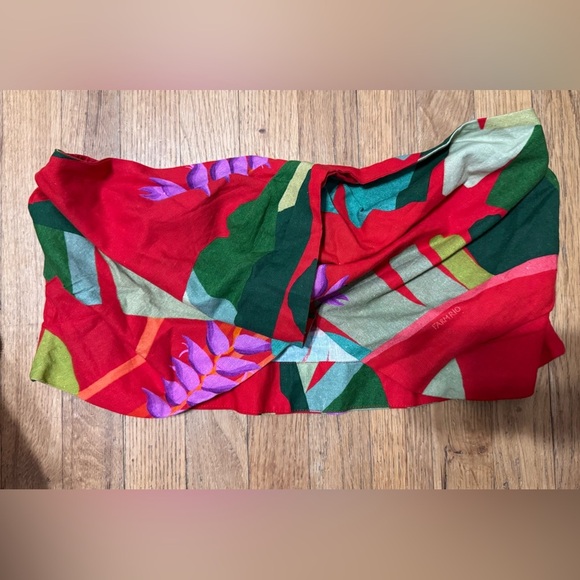 Farm Rio Heliconia Halter Crop Top - Picture 5 of 7